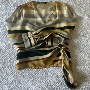 Zara Wrap Blouse